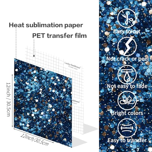 Sublimation Transfer Sheets for Tumblers Blanks Tshirts (10 Count)