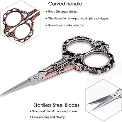 4.5inch Embroidery Scissors Small Multipurpose Scissors (2 Count)