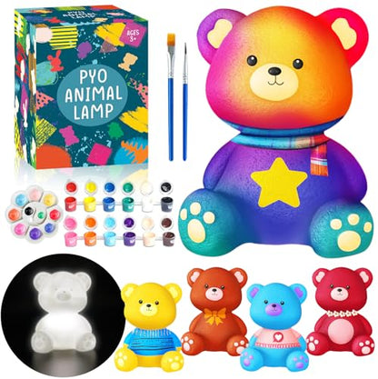 Paint Your Own Bear Lamp Kit