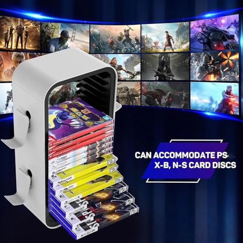 Game Storage Tower【15.8INCH】 Compatible with PS5