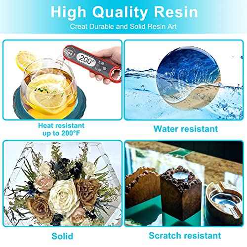 Epoxy Resin Crystal Clear (64 Fl Oz)
