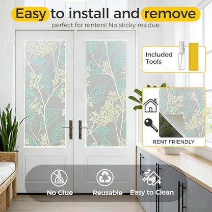 Window Privacy Film Decorative Non