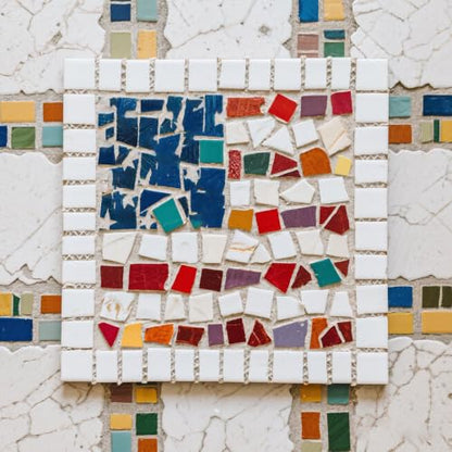 10 Sheets 12'' x 12'' Mosaic Mesh for Mounted Tile Fiberglass Mesh Backing