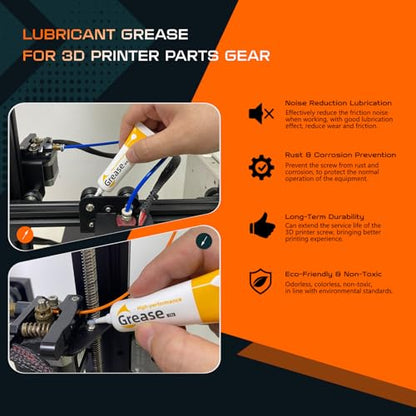 Essential 3D Printing Accessories Kit Includes 3D Printer Glue Sticks Adhesive for Hot Bed