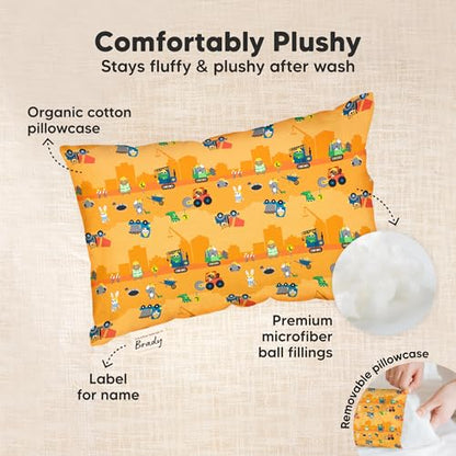 Mini Toddler Pillow with Pillowcase