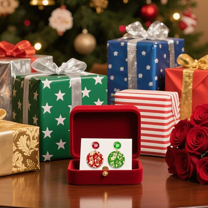 4 Pcs Christmas Polymer Clay Texture Sheets Knitted Patterns Silicone Texture Stamp Snow Socks Clay Texture Mat Modeling Pattern Pad Sheets for Jewelry and Earrings Tools