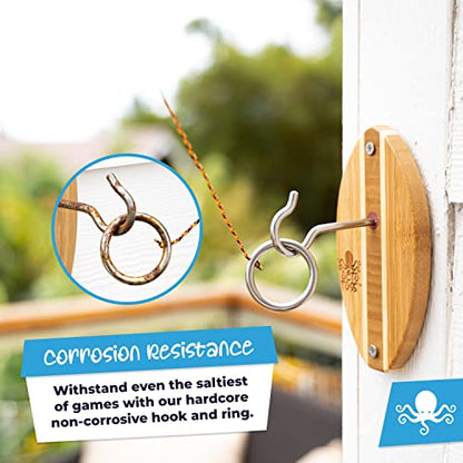 Hook and Ring Game Women and Man Cave Game Room Decor