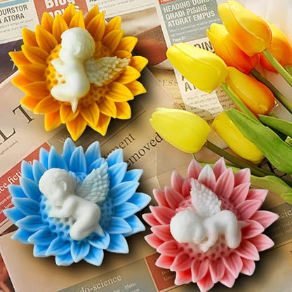 Flower Candle Molds