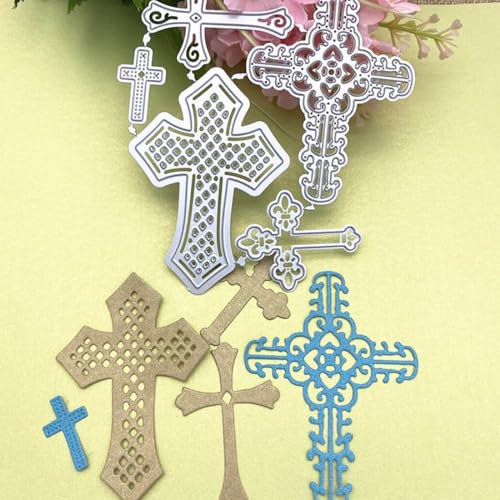 Easter Cross Metal Cutting Dies Set for DIY Card Making