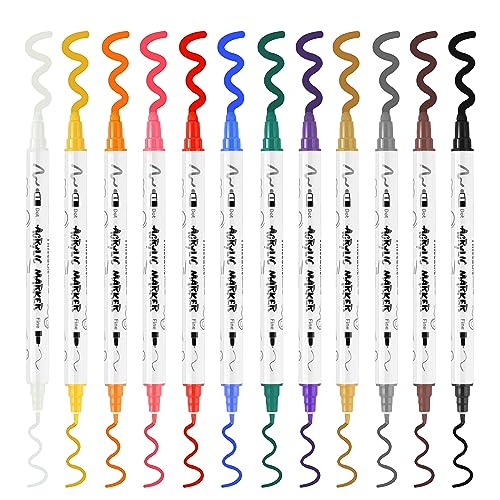 12 Color Bold and Fine Dual (12 Count)