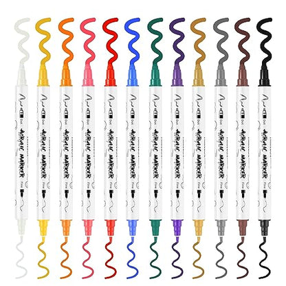 12 Color Bold and Fine Dual (12 Count)