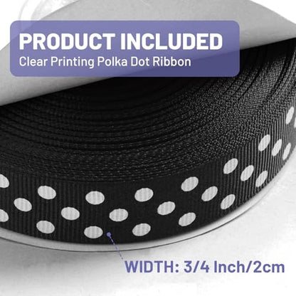 Polka Dot Grosgrain Ribbon 3
