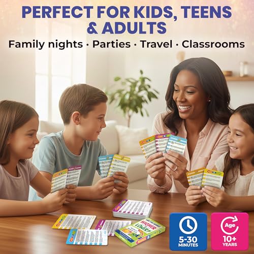 Trivia Board Games for Kids and Adults