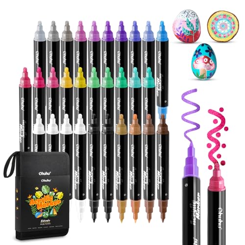 Acrylic Paint Markers 60 Colors (30 Count)