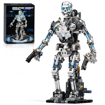 Mechanical Skull Robot Building Set for Adult