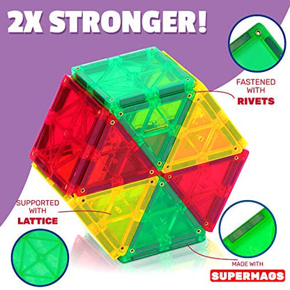 Magnetic Tile Building Set