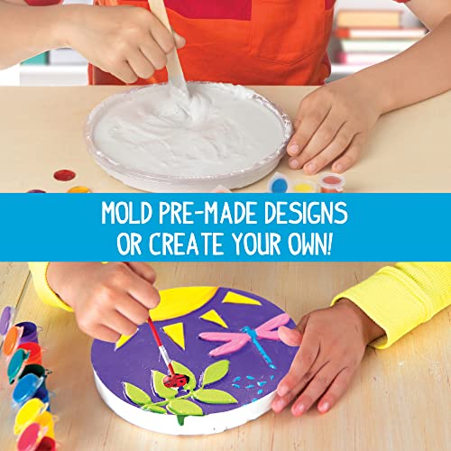Mix & Mold Your Own & Make 4 DIY Personalized Stepping Stones