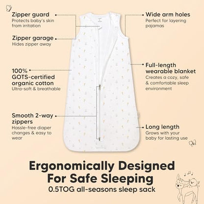 2pk Baby Sleep Sacks (2 Count)