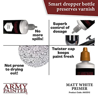 Airbrush Primer Matt White (3.3814 Fl Oz)
