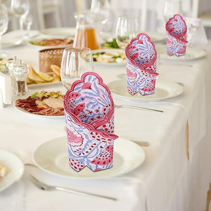 Hand Block Print Cloth Napkins (4.2329 Ounce)