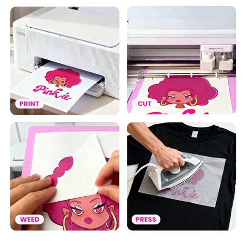 Pinkie Heat Transfer Paper for Inkjet Printer (30 Count)