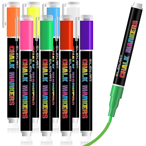 Chalk Markers Fine Tip (8 Count)