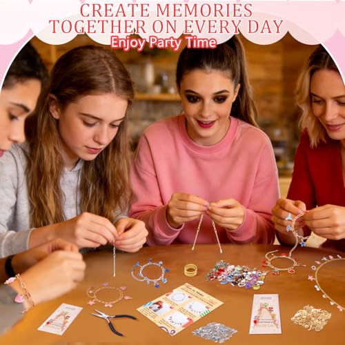769Pcs Paperclip Charm Bracelet Kit for DIY Christmas Handcraft Gift (769 Count)