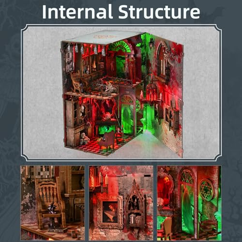 Haunted House Halloween Book Nook Kit