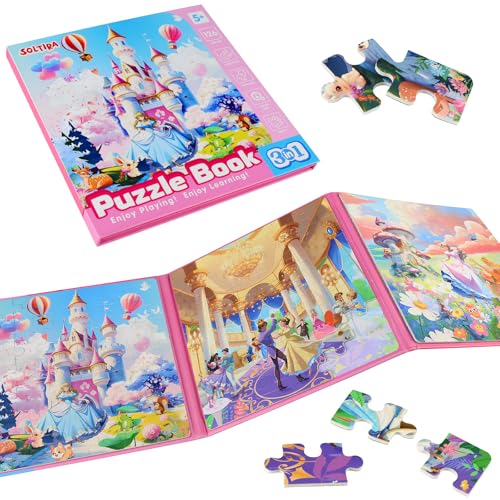 Magnetic Puzzles for Girls 4 (126 Count)