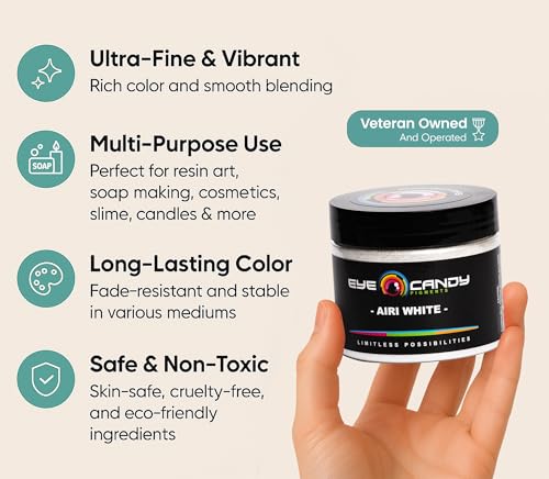 Pigments Premium White Mica Powder