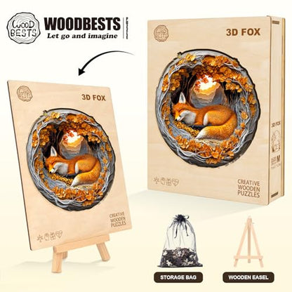 Wooden Puzzles for Adults (200 Count)