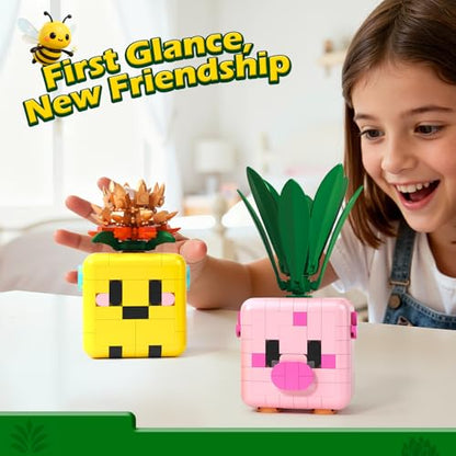 Botanicals Plants Building Blocks Toy (468 Count)