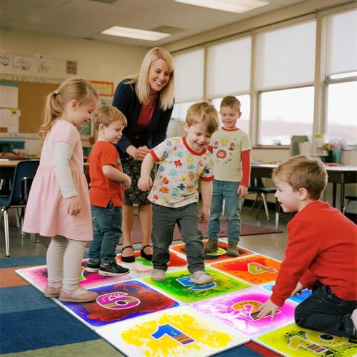 Sensory Floor Tiles for Preschool