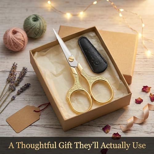 Small Gold Scissors (2 Count)