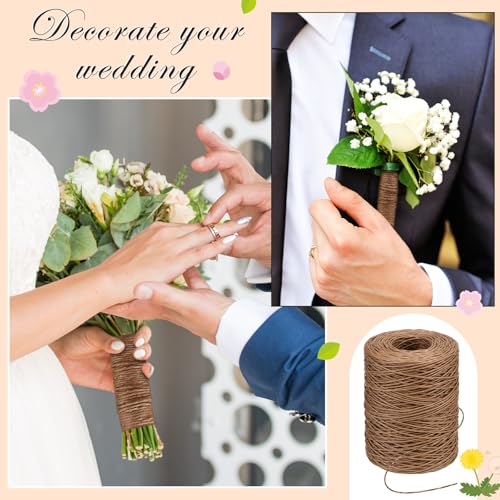 673 Feet Floral Vine Bind Wire Rustic Craft Wire