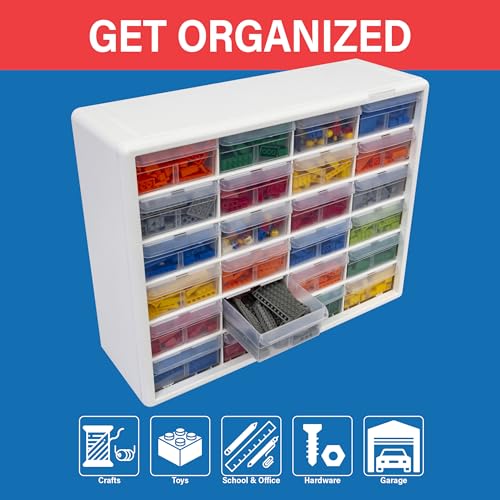 24 Drawer Plastic Storage Cabinet