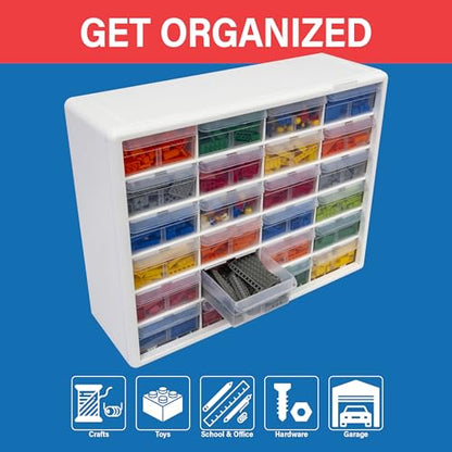 24 Drawer Plastic Storage Cabinet