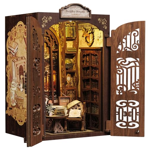 Book Nook Kit DIY Miniature House Dollhouse Bookstore