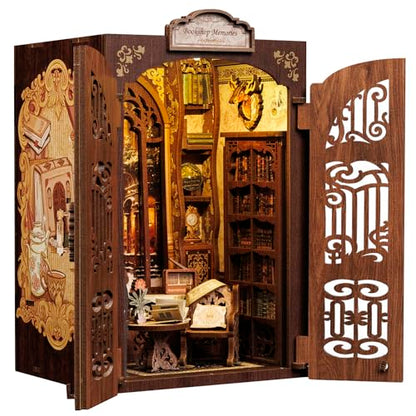 Book Nook Kit DIY Miniature House Dollhouse Bookstore