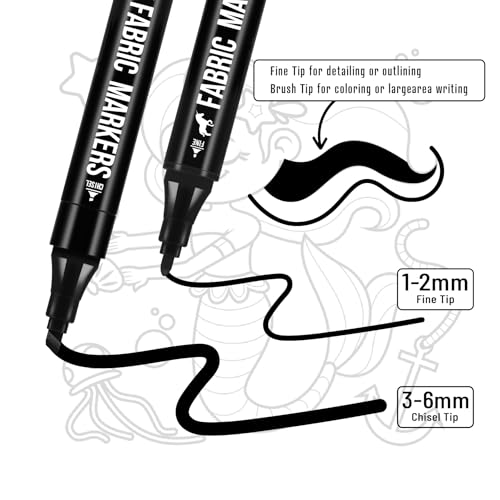 Fabric Markers (6 Count)