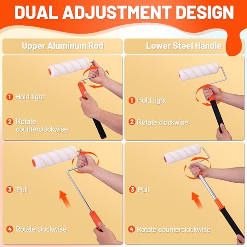7PCS House Paint Roller Kit