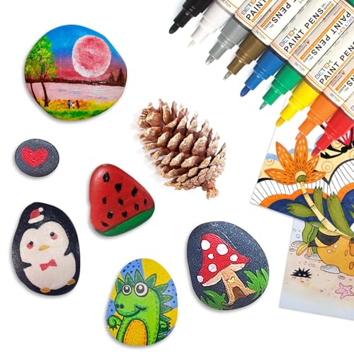 9 Count Oil Based Paint Pens