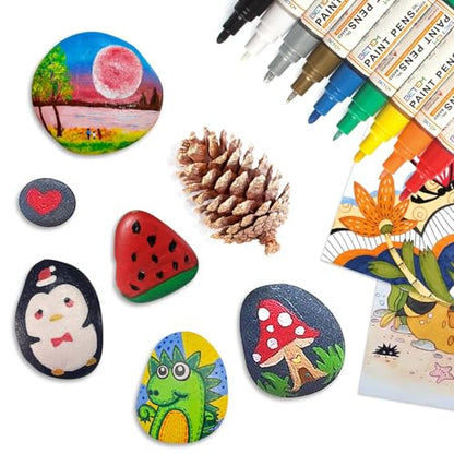 9 Count Oil Based Paint Pens