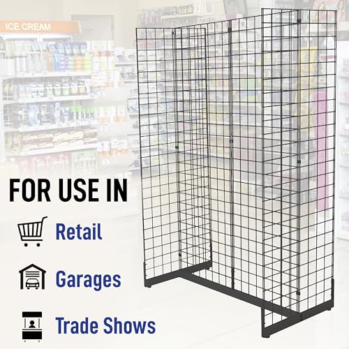 Gridwall Joining Clip Connectors for Grid Panels