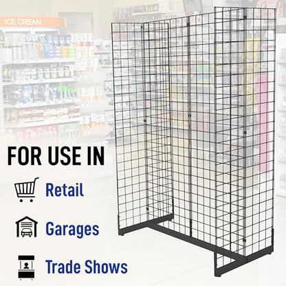 Gridwall Joining Clip Connectors for Grid Panels