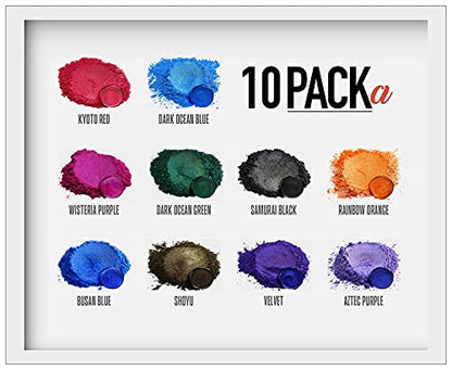 Pigments Variety Mica Pigment Powder Set A