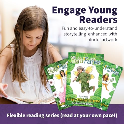 Herb Fairies 13 Plant Story Books Set (13 Count)