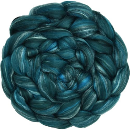 Merino Silk Luxe Tonal Designer Blend. Superfine Merino