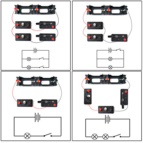 School Labs Basic Electricity Discovery Circuit Kit for Introductory Electronics