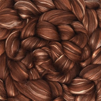 Merino Silk Luxe Tonal Designer Blend. Superfine Merino